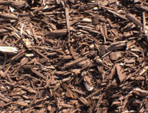 brown mulch